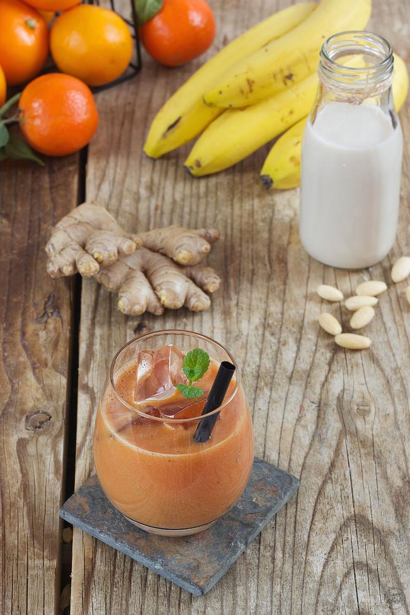 Rezeptbild: Orangen Karotten Smoothie