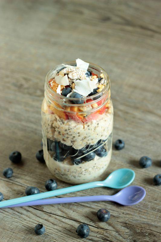 Rezeptbild: Gesundes Frühstück - Smoothies,Quesadillas und Overnight Oats