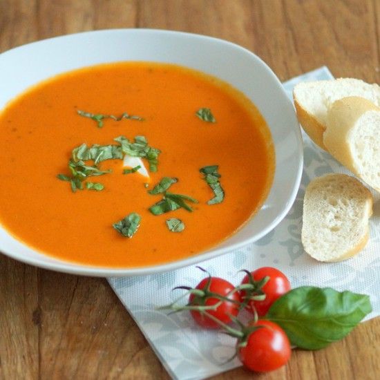 Rezeptbild: Tomatensuppe