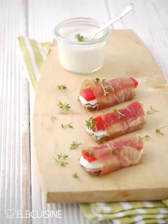 Rezeptbild: Fingerfood-Knäcke-Snack
