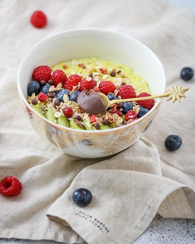 Rezeptbild: Kurkuma-Orangen Porridge