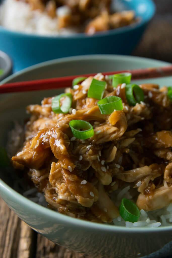 Rezeptbild: Zartes Chicken Teriyaki mit Basmati Reis
