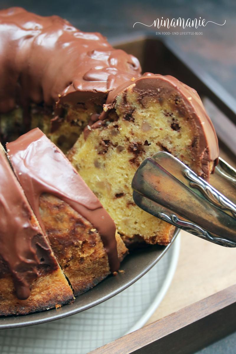 Rezeptbild: Maronen-Gugelhupf mit Schwips und Schokolade