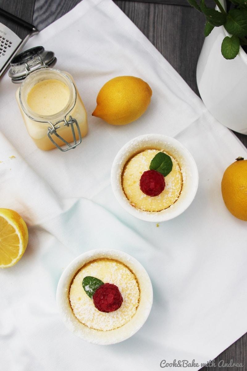 Rezeptbild: Soufflé mit Lemon Curd