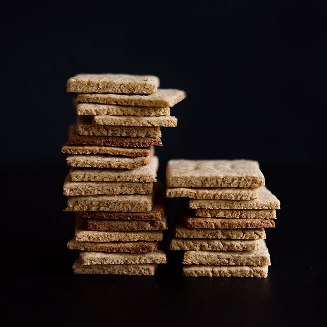 Rezeptbild: Vollkorn-Butterkekse - Graham Cracker