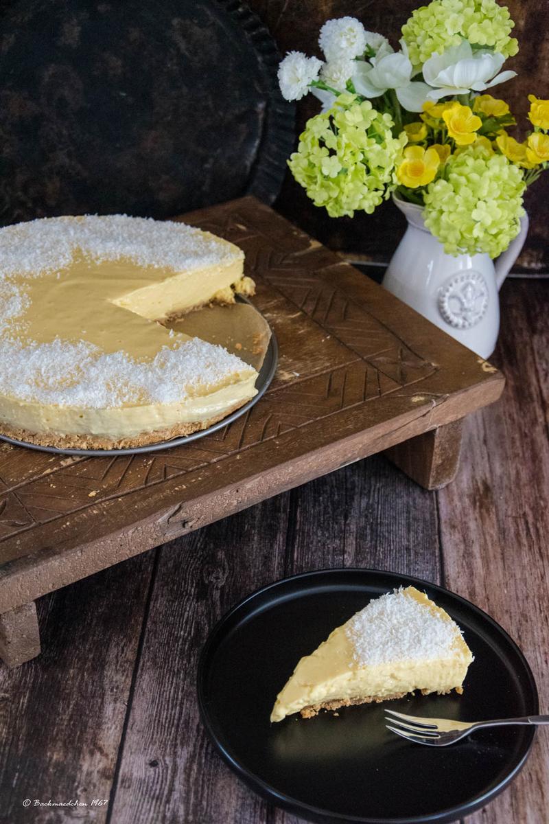 Rezeptbild: Mango Torte ohne backen