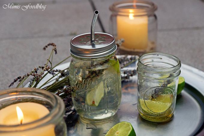 Rezeptbild: Frischer Limetten-Lavendel-Tee 
