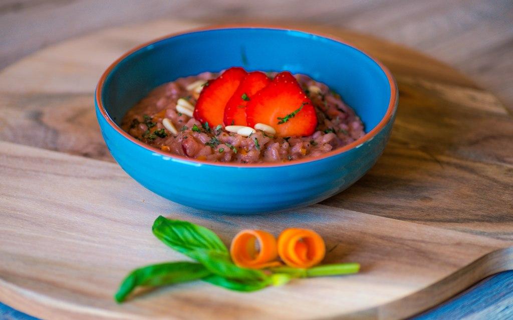 Rezeptbild: Erdbeerrisotto