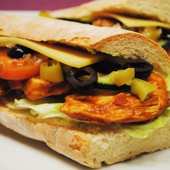 Rezeptbild: Homemade BBQ Chicken Sandwich