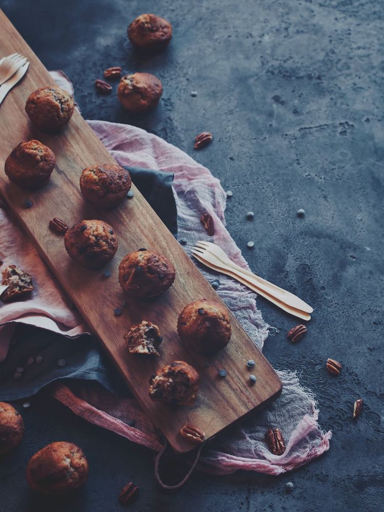 Rezeptbild: BANANENMUFFINS