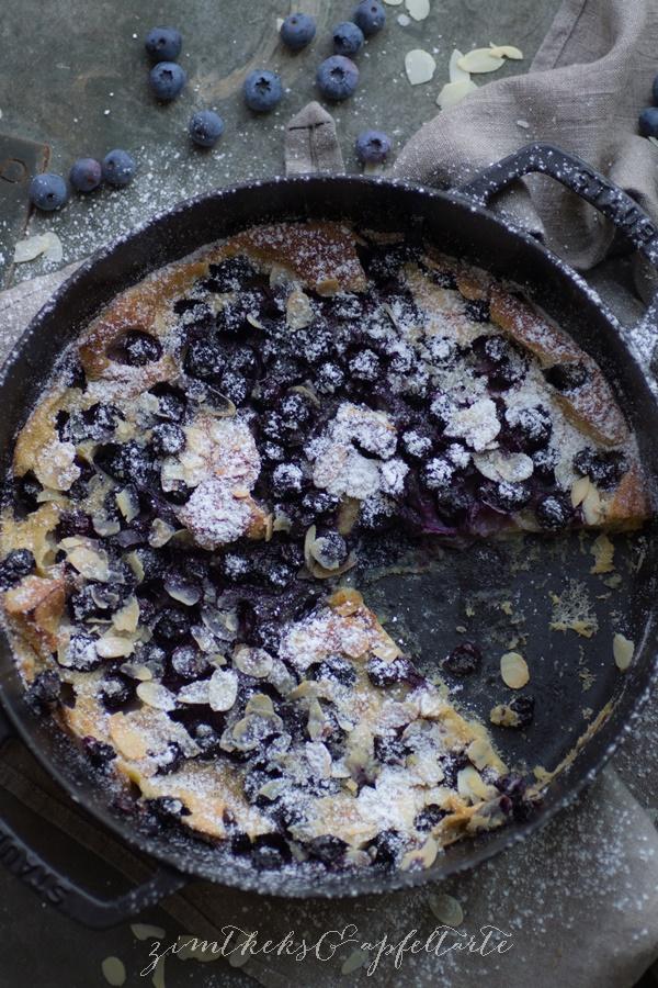 Rezeptbild: Blaubeer Dutch Baby