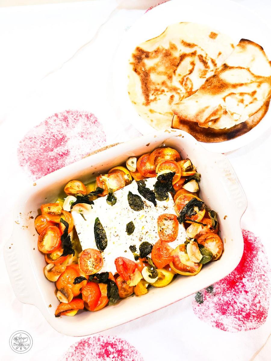 Rezeptbild: Feta aus dem Ofen