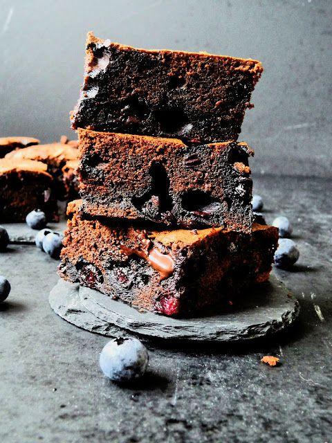 Rezeptbild: Blueberry Brownies