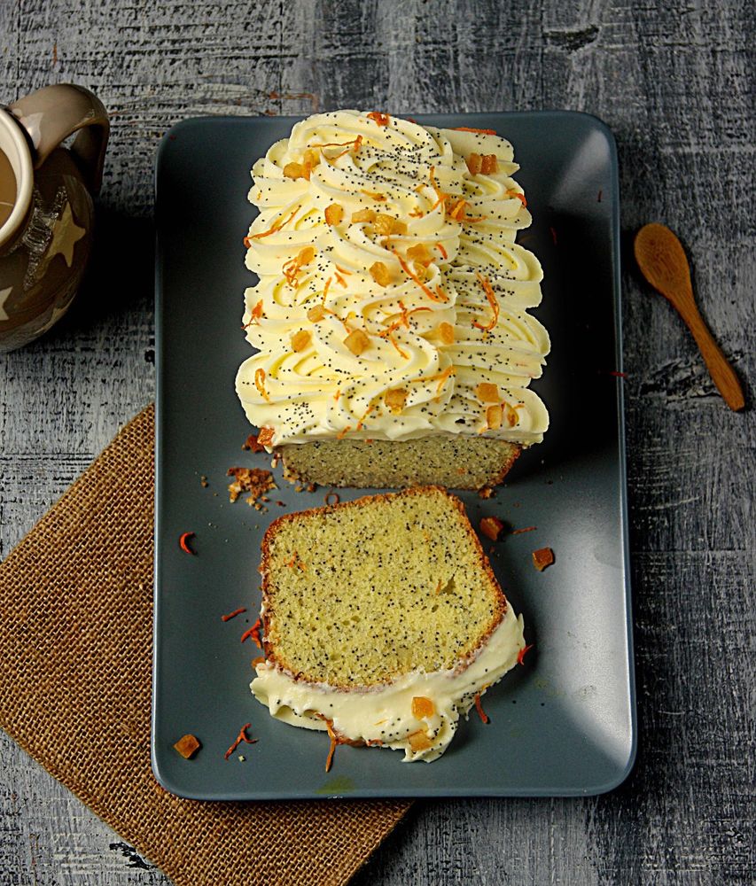 Rezeptbild: Clementinen-Mohn-Kuchen