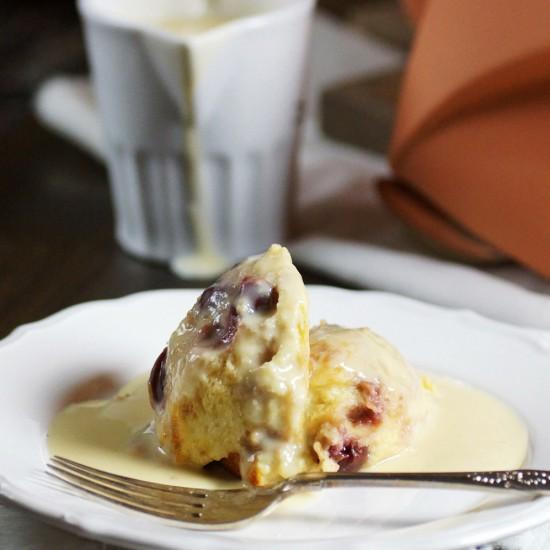 Rezeptbild: Soulfood: Kirsch-Brotpudding