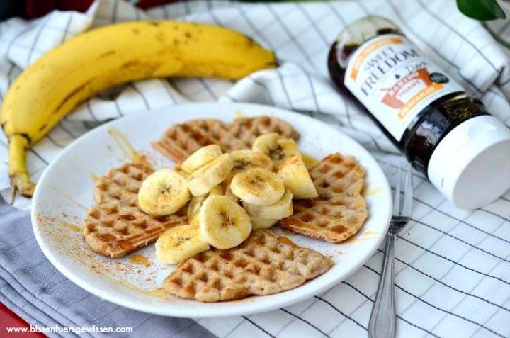 Rezeptbild: Vegane Haselnusswaffeln