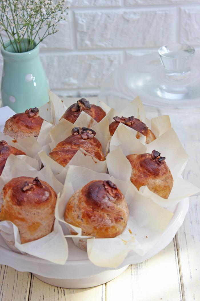 Rezeptbild: Walnuss-Brioche Rezept