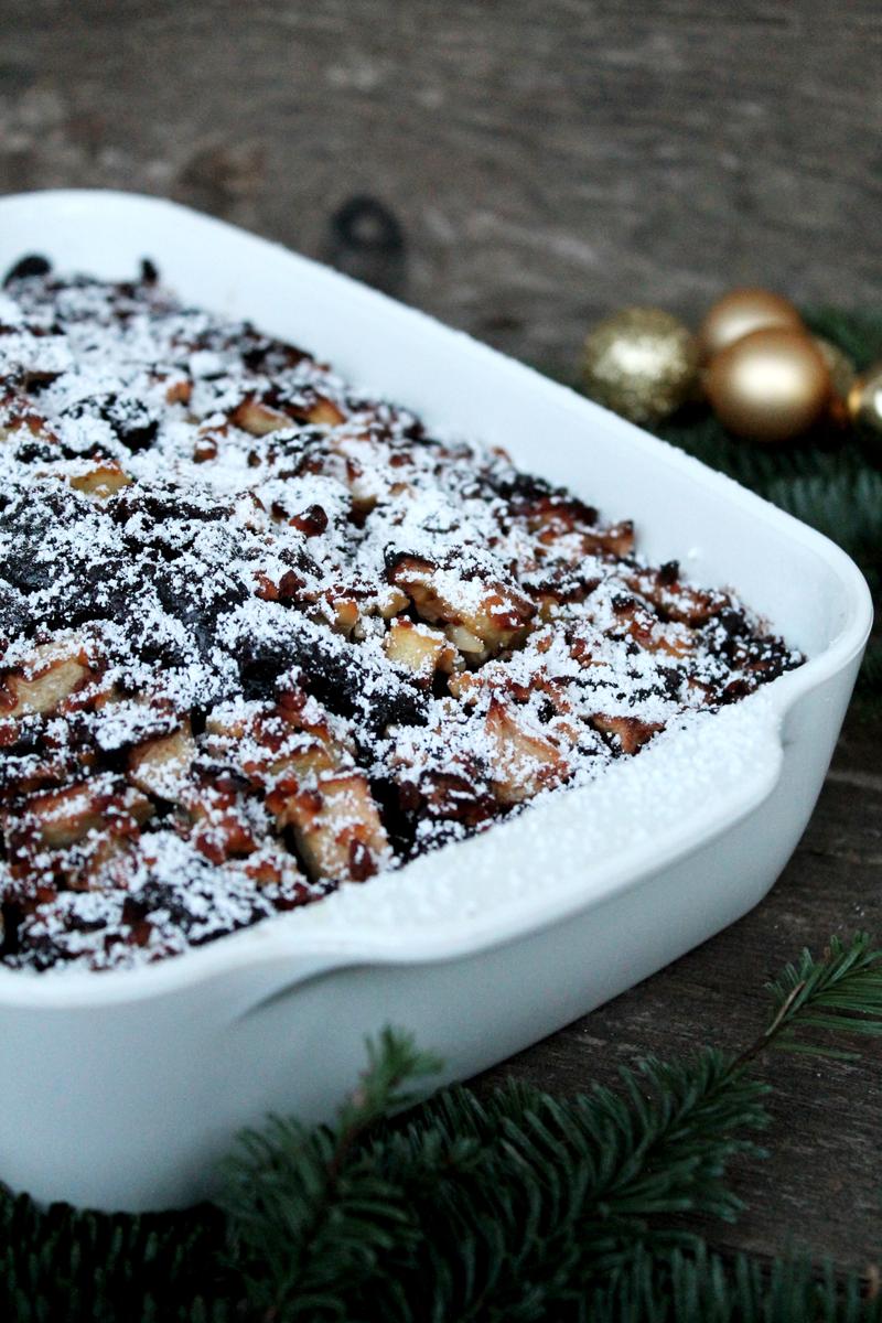 Rezeptbild: Bratapfel Brownie