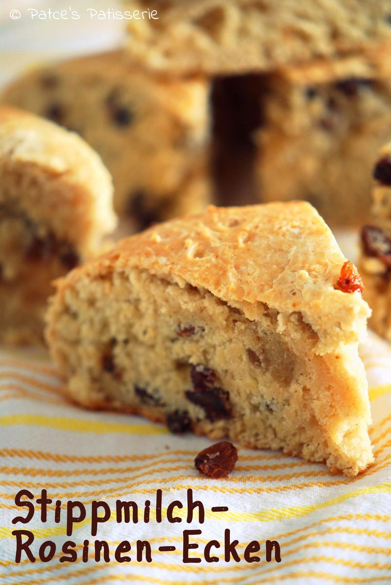 Rezeptbild: Westfälische Stippmilch-Rosinen-Ecken