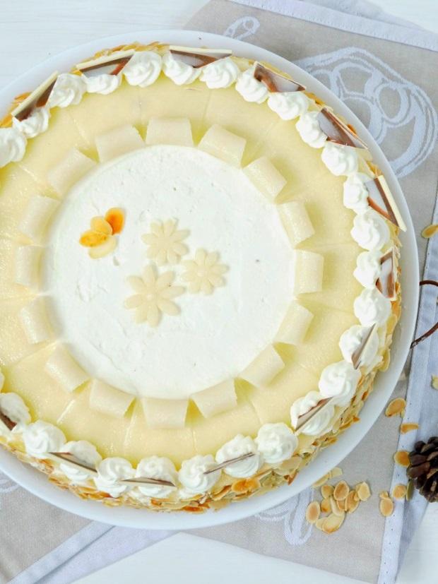 Rezeptbild: Marzipan-Mohn-Torte