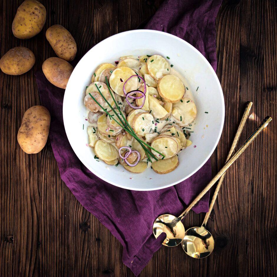 Rezeptbild: SCHNELLER KARTOFFELSALAT