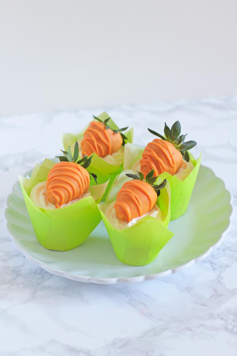 Rezeptbild: Karotten Cupcakes