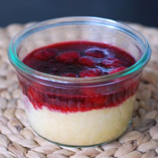 Rezeptbild: Cheesecake im Glas