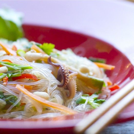 Rezeptbild: Vermicelli mit Calamaretti