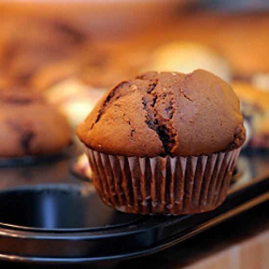 Rezeptbild: Schoko-Muffins mit Kick
