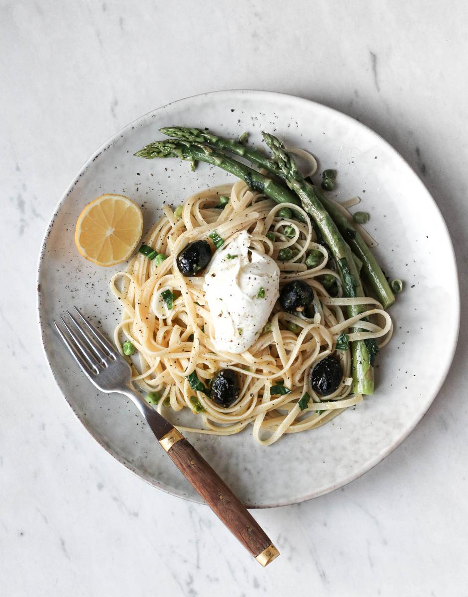 Rezeptbild: One Pot Spargel Pasta 