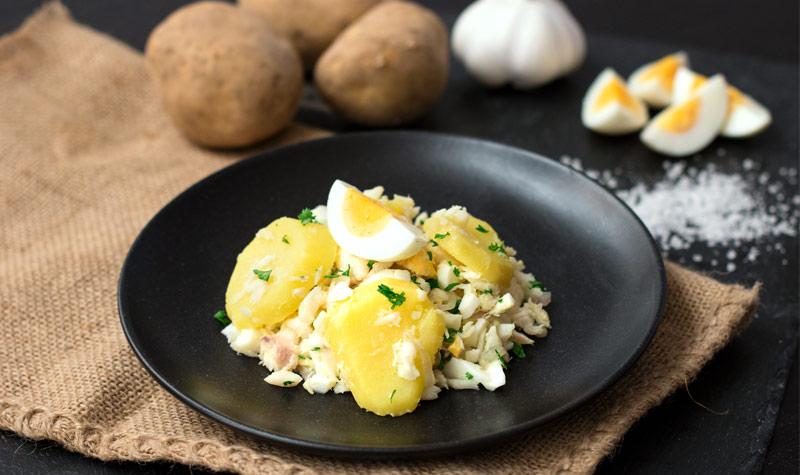 Rezeptbild: Bacalhau à Gomes de Sá