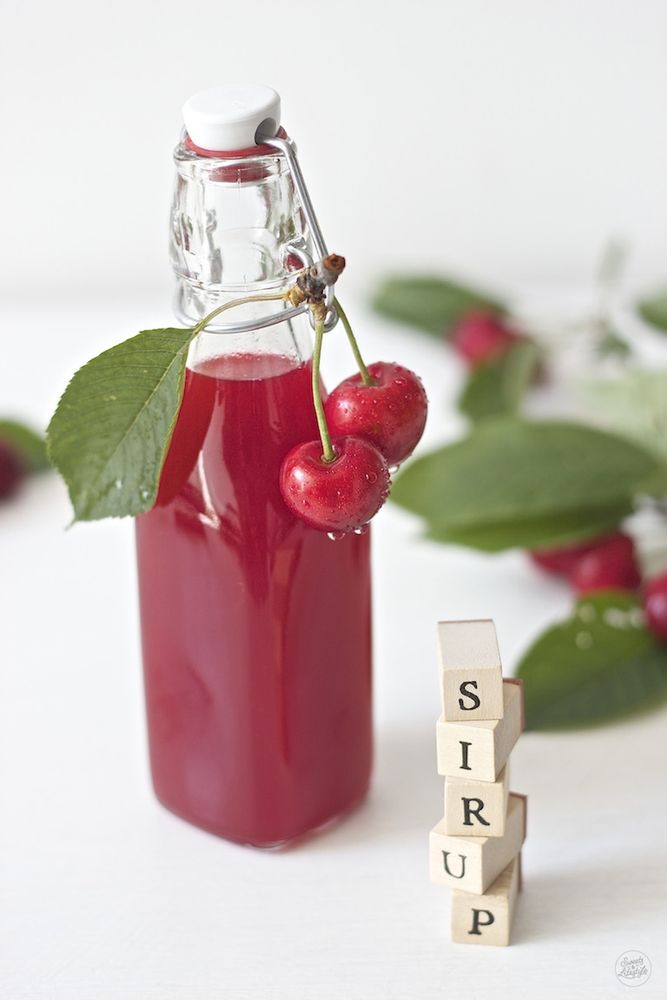 Rezeptbild: Kirschensirup