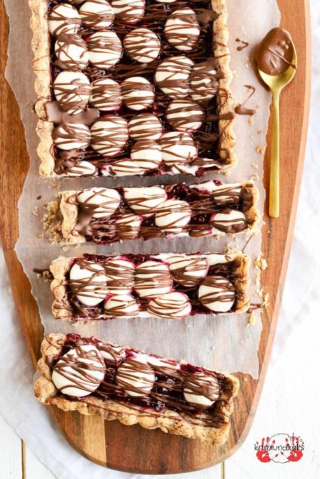 Rezeptbild: Donauwellen-Tarte