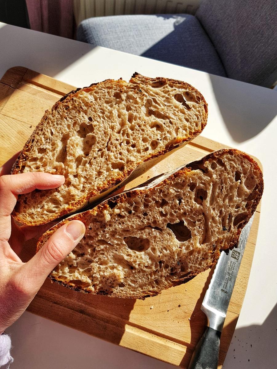 Rezeptbild: Bauernbrot mit Sauerteig