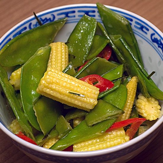Rezeptbild: Thailändisches Frühlingsgemüse