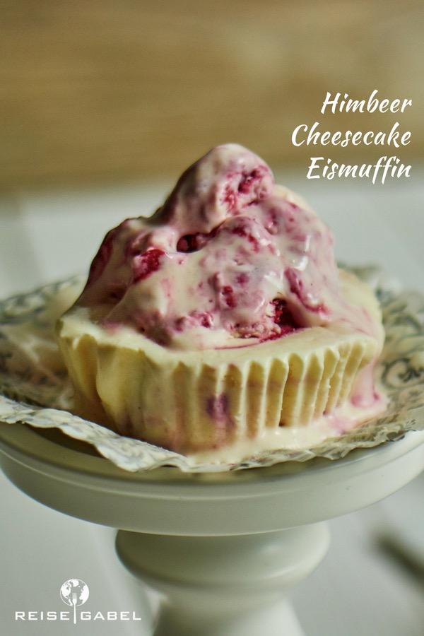 Rezeptbild: Himbeer-Cheesecake-Eismuffins