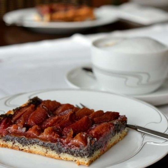 Rezeptbild: Zwetschgen-Mohn-Datschi