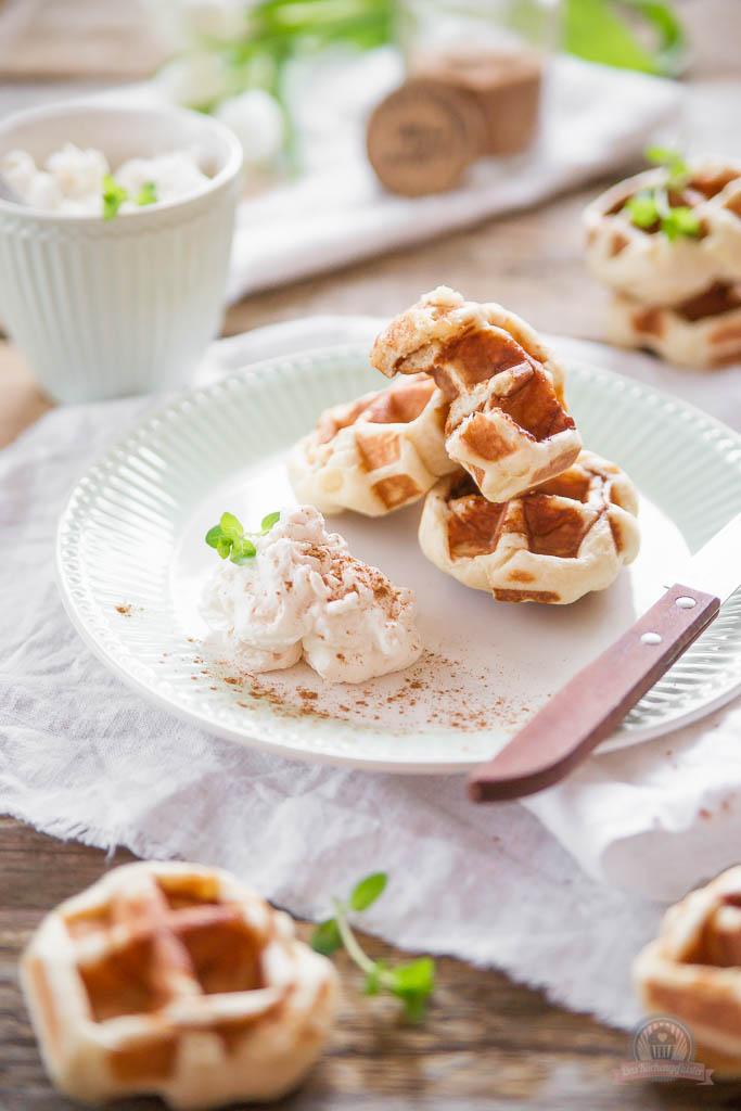 Rezeptbild: Zimtschnecken Waffeln