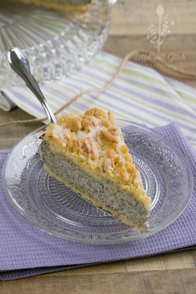 Rezeptbild: Cremiger Mohn-Streusel-Kuchen
