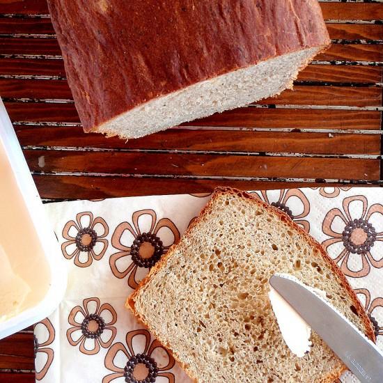 Rezeptbild: Bananenbrot pikant
