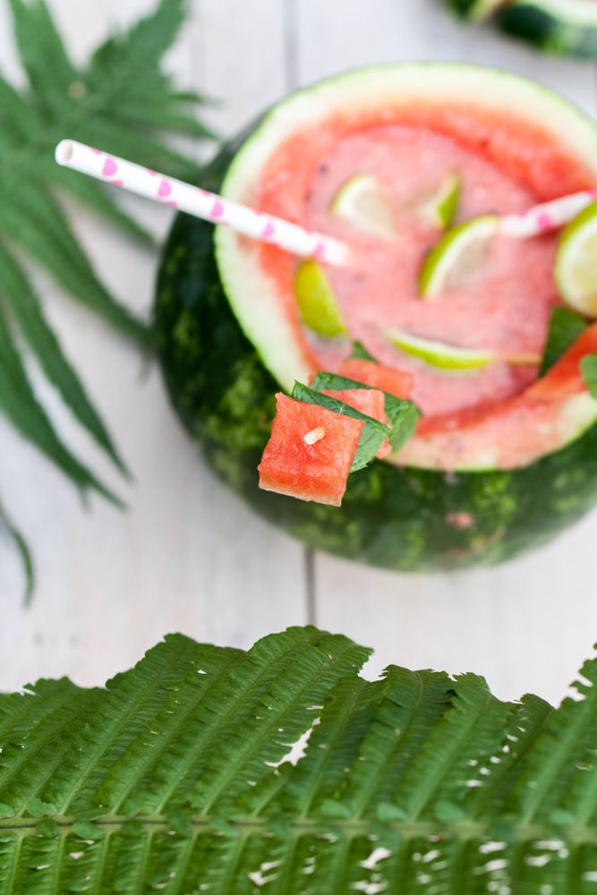 Rezeptbild: Melone Limetten Smoothie