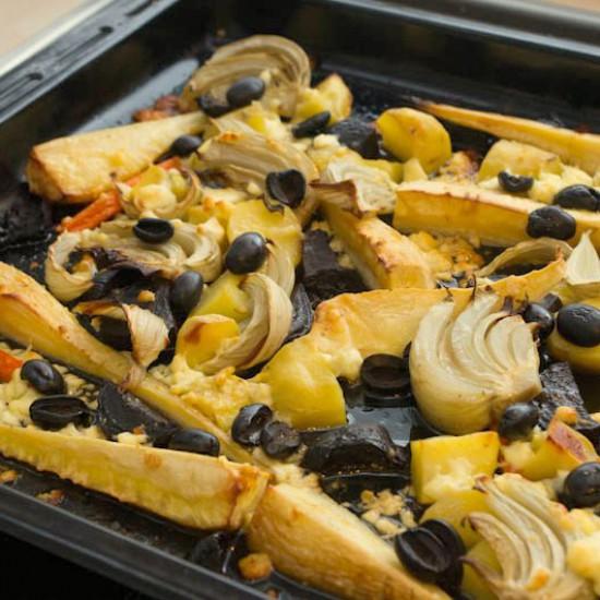Rezeptbild: Ofen-Wurzelgemüse