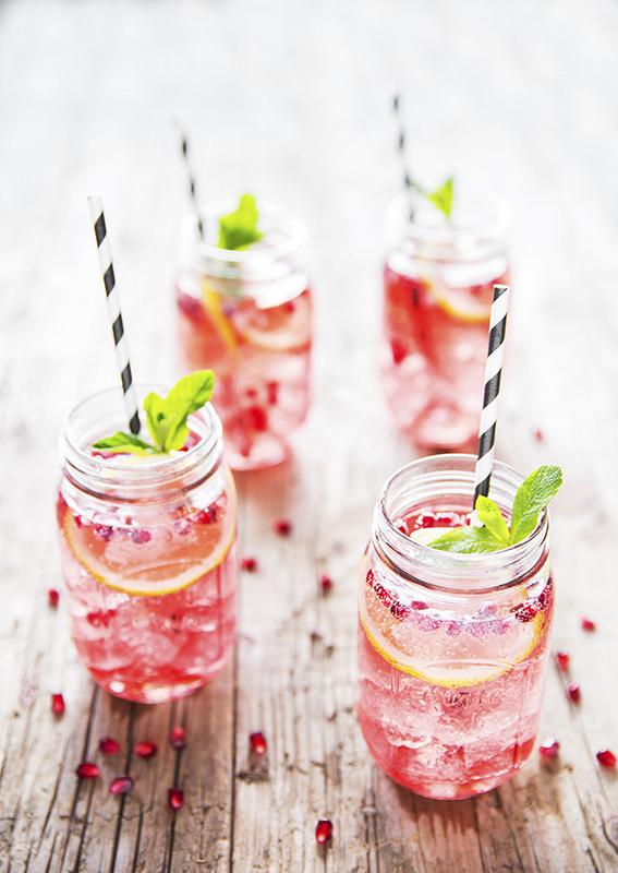 Rezeptbild: Granatapfellimo