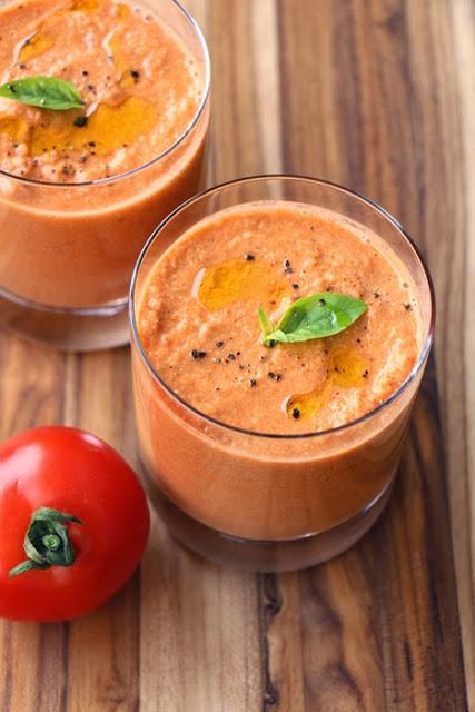 Rezeptbild: Roh-vegane Gazpacho Andaluz