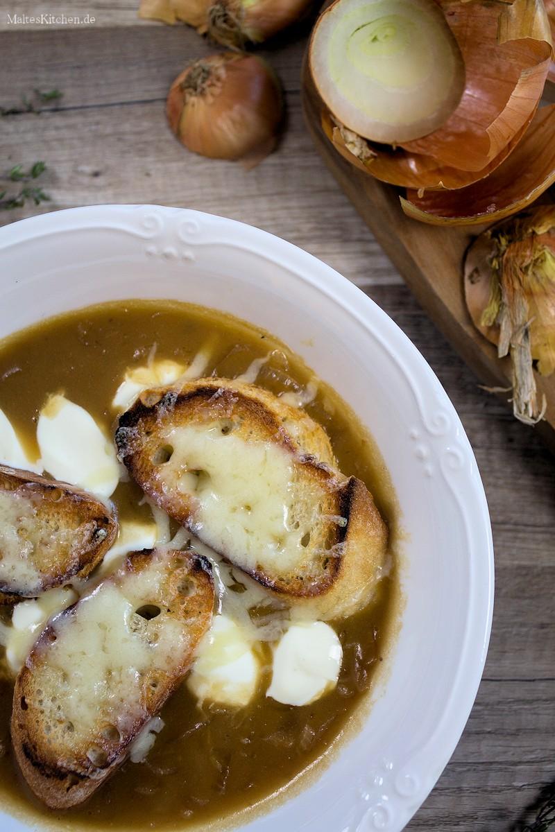 Rezeptbild: Französische Zwiebelsuppe