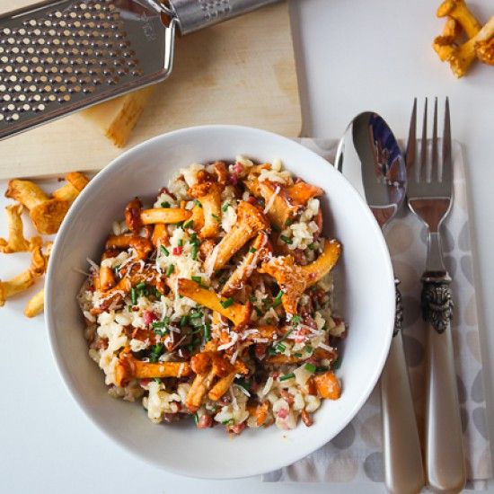 Rezeptbild: Pfifferlingsrisotto