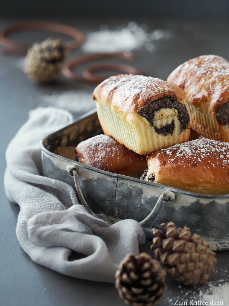 Rezeptbild: Kleine Mohnstollen