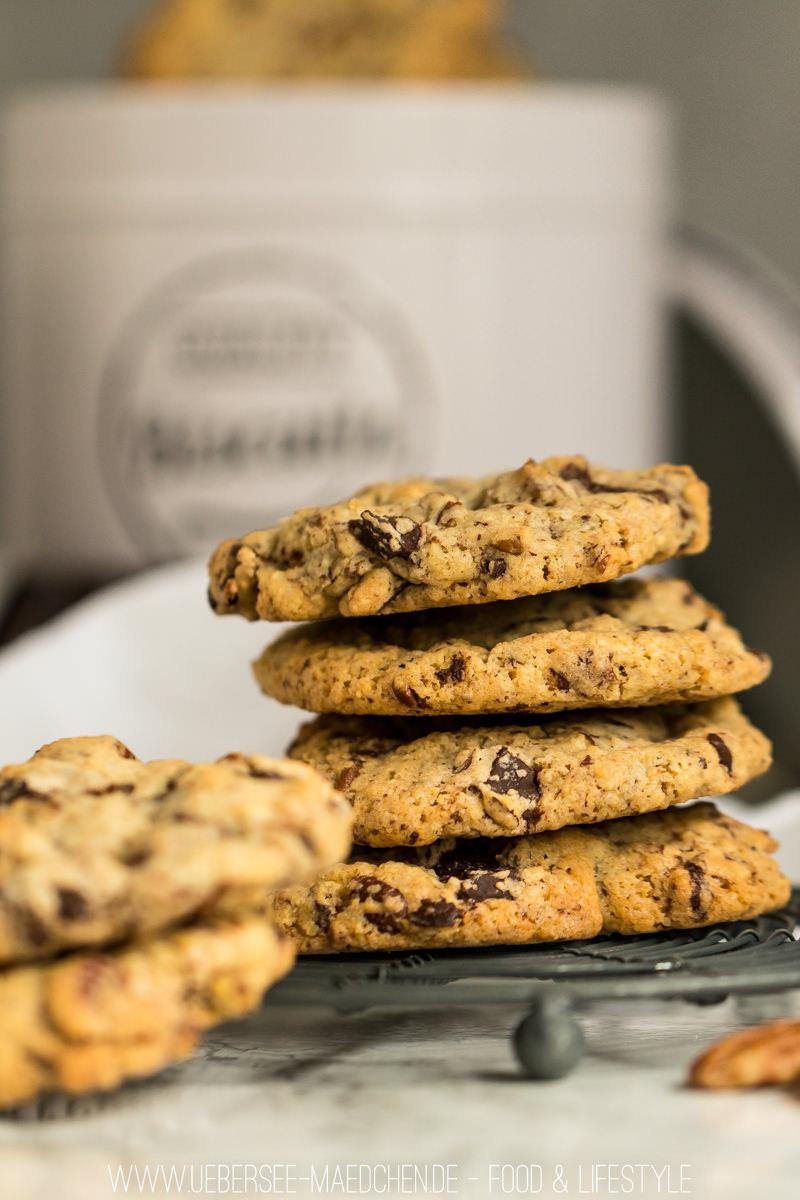 Rezeptbild: Pekannuss-Schoko-Cookies