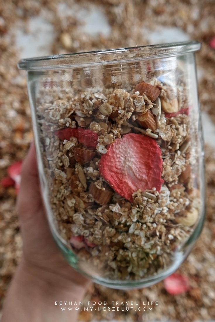 Rezeptbild: Granola mit Weizenflocken