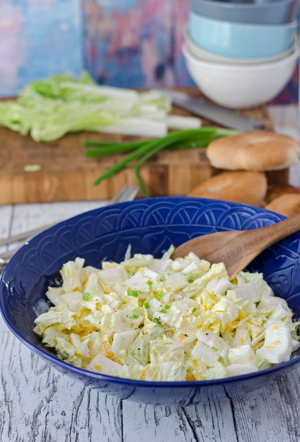 Rezeptbild: Chinakohlsalat mit Mandarinen